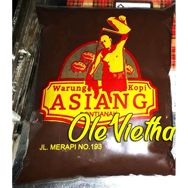 

Kopi Warung Kopi Warkop Asiang Khas Pontianak 500 gr