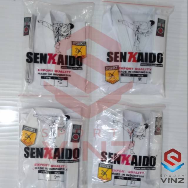 Senkaido Tegi Pemula Seragam Karate Pemula