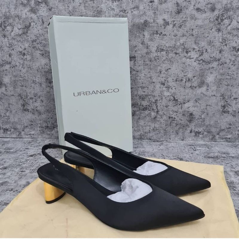 [New] bukan preloved ya Sepatu Urban n Co heels pump shoes mules selop pantofel
