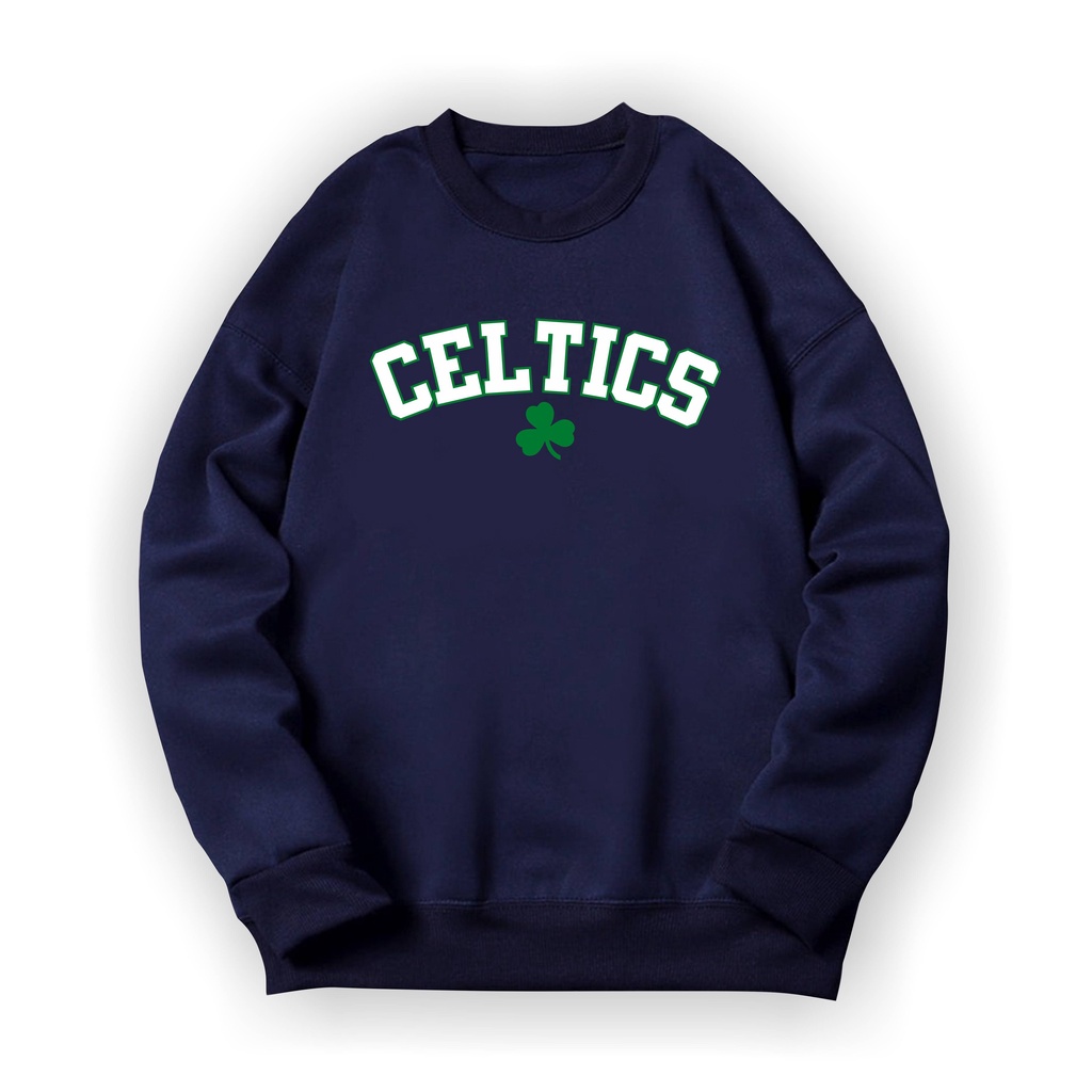 CELTICS Sweater Crewneck II CELTICS Basic Sweater II Sweatshirt Sz M - XL ( Pria &amp; Wanita / Anak &amp; Dewasa )