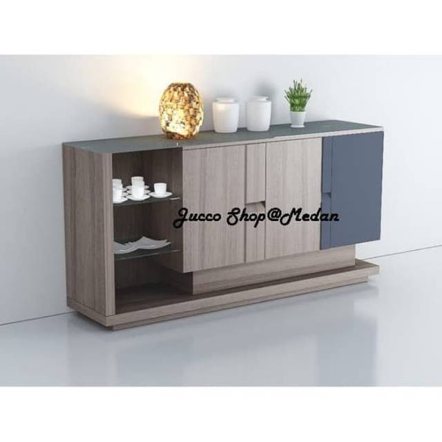 Buffet Siantano CR006 - Rak Serbaguna - Sideboard - Buffet Minimalis - Medan