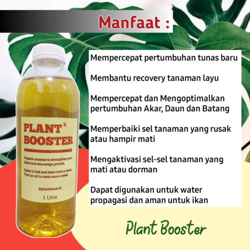 Plant Booster Serum Tanaman Pupuk Tanaman 1 Liter