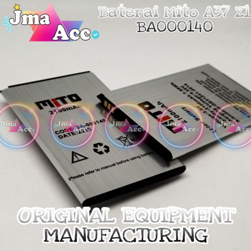Baterai Mito A37 z1/ba000140/battery/ baterai/ batre hp
