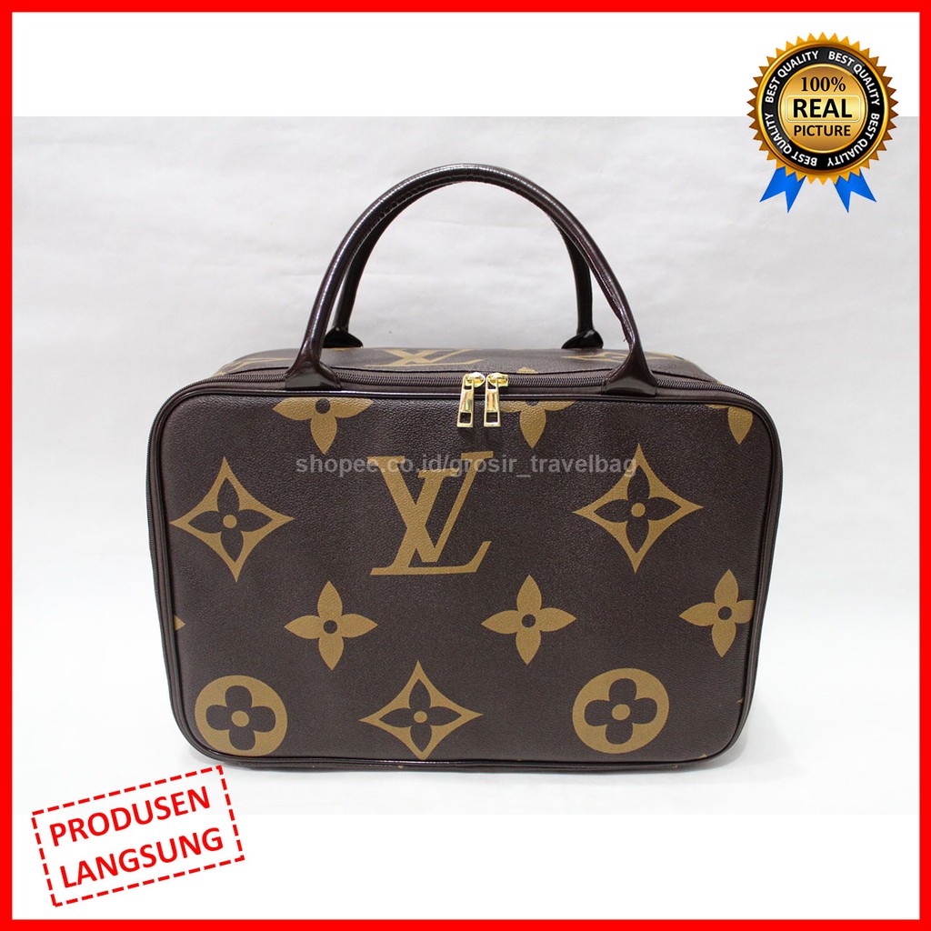 Travel Bag Premium - Tas Travel - Tas Pakaian - Travel Bag Wanita -Travel Bag Kulit PU waterproof