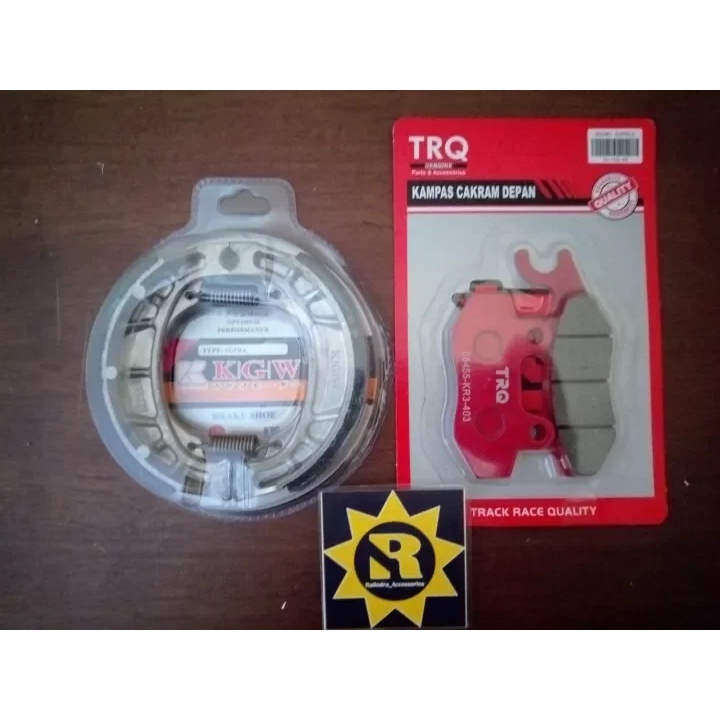 Kampas rem depan belakang supra x supra fit lama supra lama grand