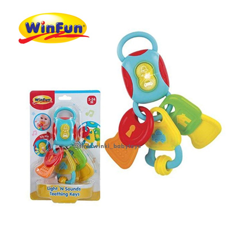 Winfun Light and Sound Teething Keys