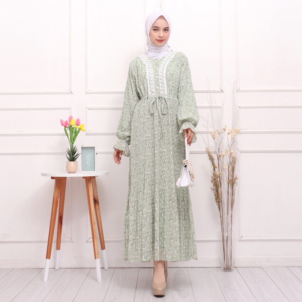 Gamis Maxy Dress Ceruti Terbaru Marya 02