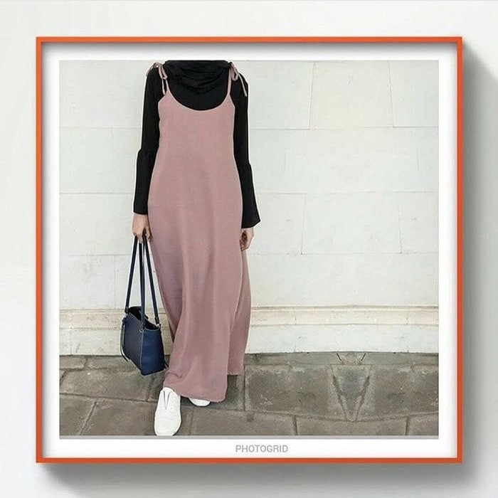 Busana Muslim Wanita / Baju Wanita / Long Dress / Setel Limited Terbaru