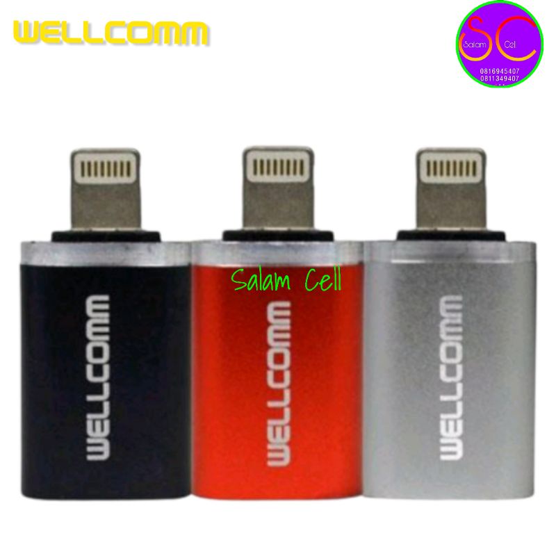 OTG Usb WELLCOMM Cocok Untuk Semua Type HP Original