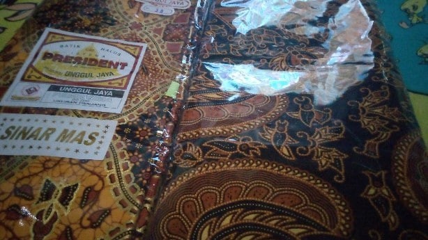 Kain Batik Katun Panjang Jarik Prodo Prada Solo H. Santoso Istana Presiden Motif Delimo Premium