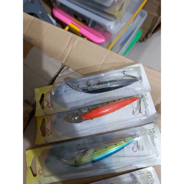 Miliki umpan ikan lure mulut besi lure trolling lure casting Diskon