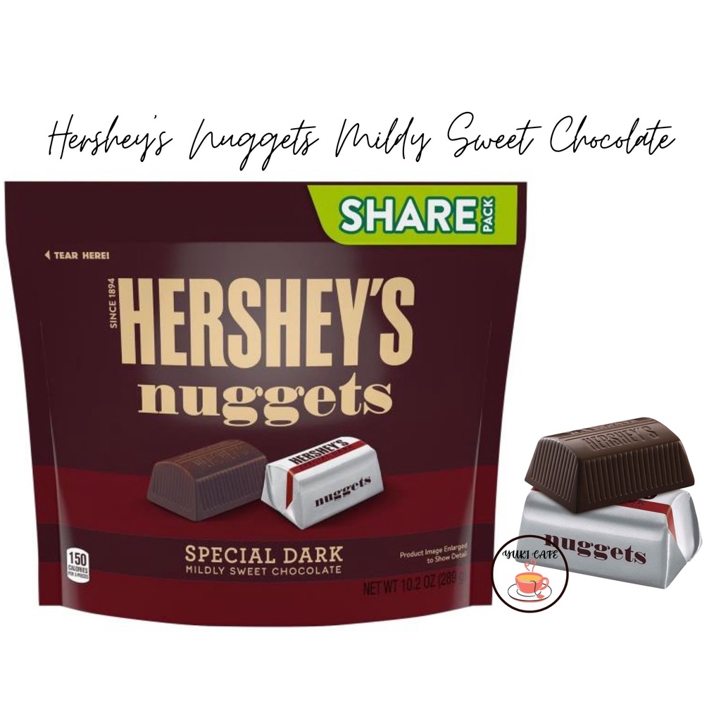 

COKELAT - HERSHEY'S NUGGETS MILDY SWEET CHOCOLATE