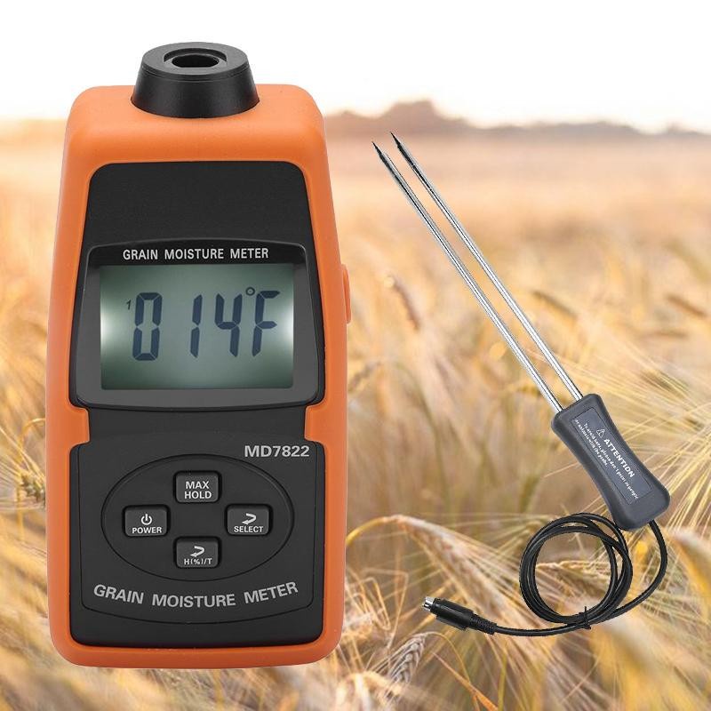 Moisture Meter MD7822 MC Tester Gandum Beras Jagung Kadar Air MD-7822