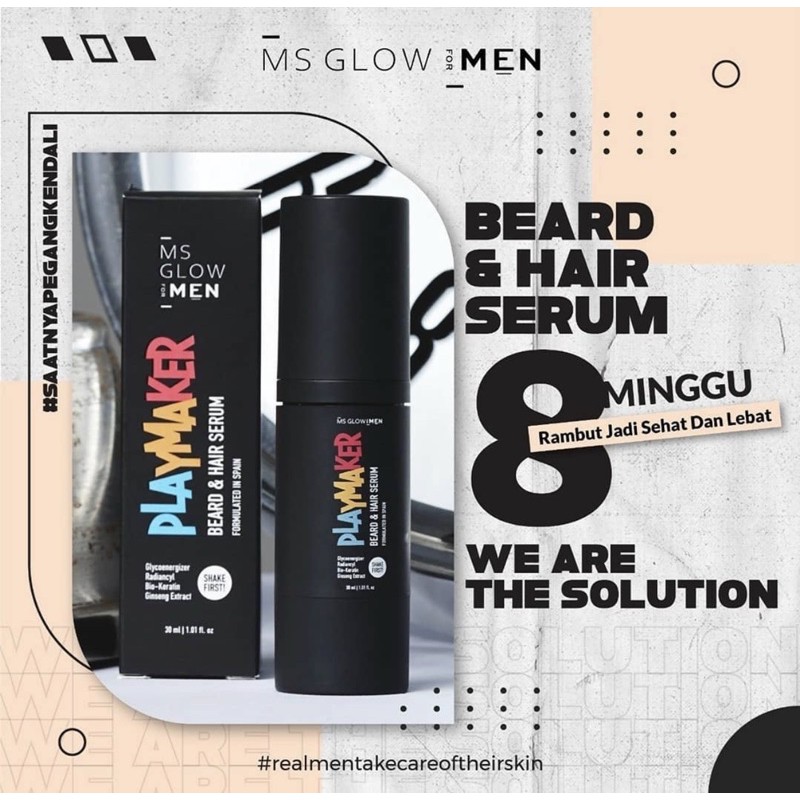 SALE SERUM RAMBUT MSGLOW FOR MEN