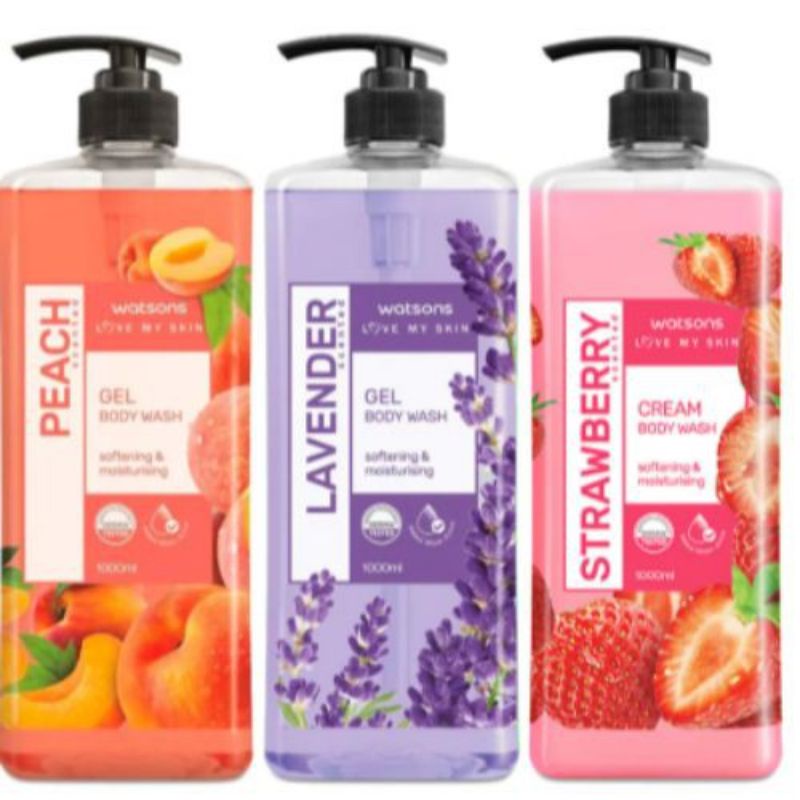 Watsons Body Wash 1000 ml