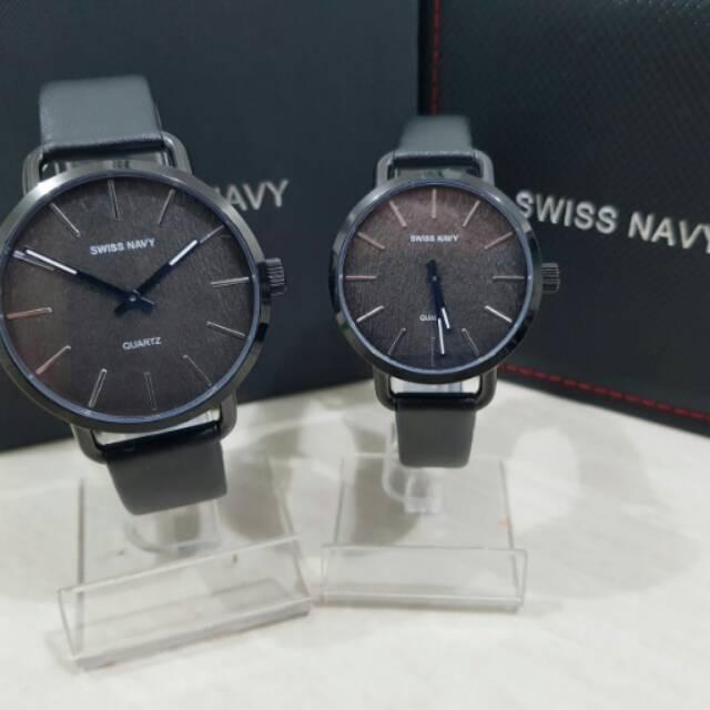 jam tangan swiss navy sn8334 fullblack original 8334