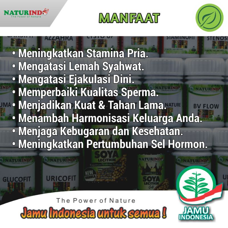 Obat Herbal Ejakulasi Dini Kesehatan Stamina Vitalitas Kebugaran Pria Permanen Sperma Encer Sehat Lelaki Impoten Impotensi Paling Ampuh Staminofit Naturindo-1