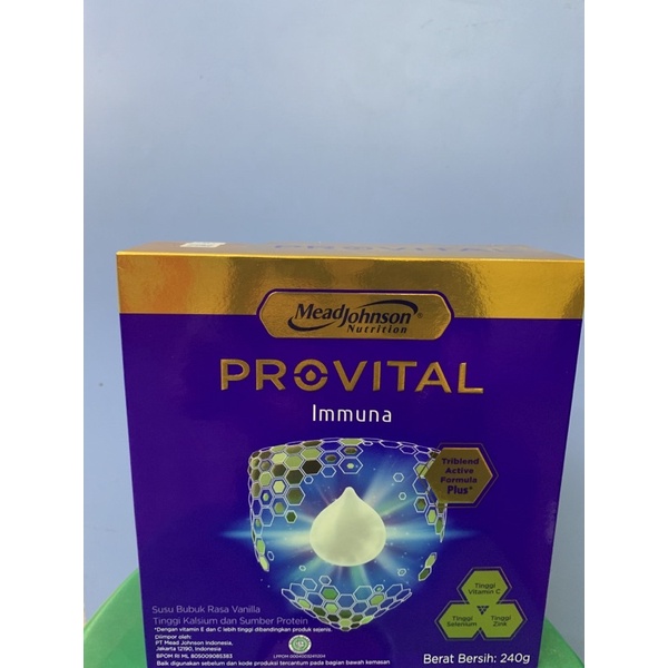 

provital vanila susu dewasa 240 gr