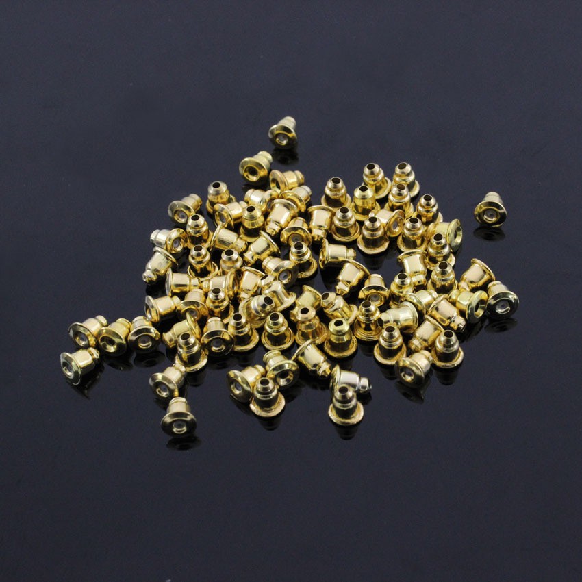 LRC Penutup Anting Ear Stoppers Metal 10pcs (5 pairs)