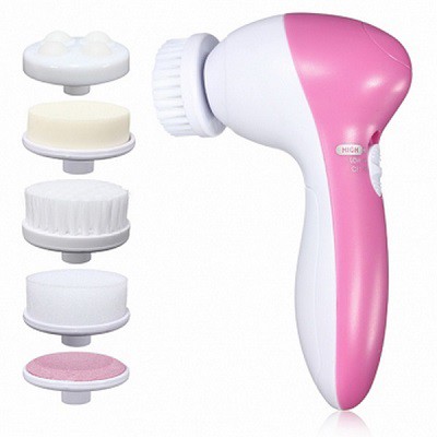 Beauty Care Massager 5 in 1 Alat Facial perawatan kulit wajah Facial Pembersih Kulit Wajah 5 in 1