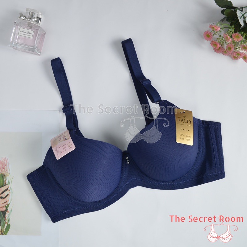 TALLY BRA BH JUMBO 3266 I ADA KAWAT I BUSA TIPIS I CUP D I SIZE 38-44