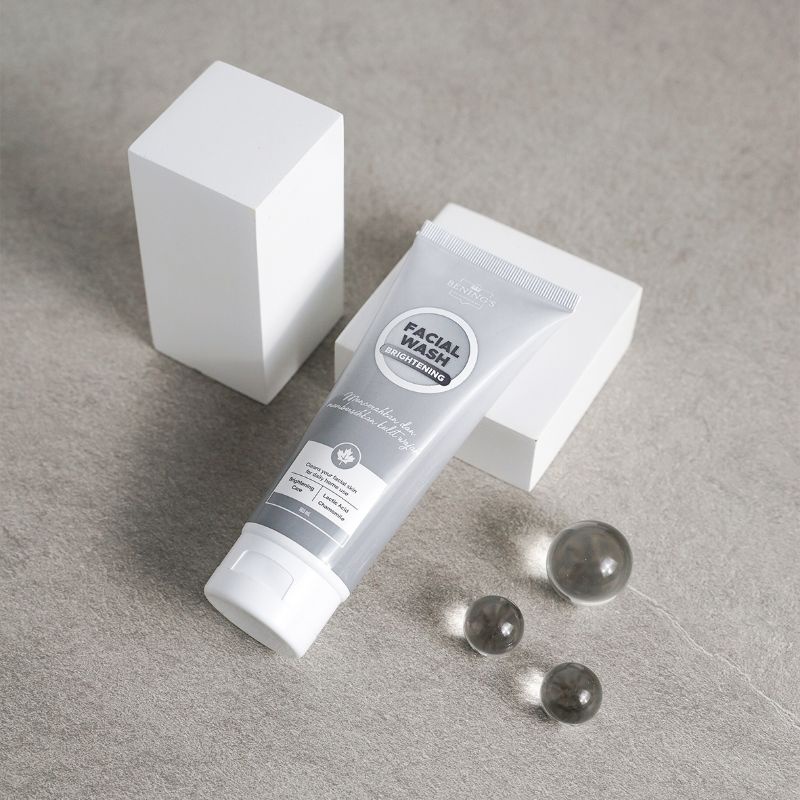 

Bening's facial wash brightening skincare bening benings