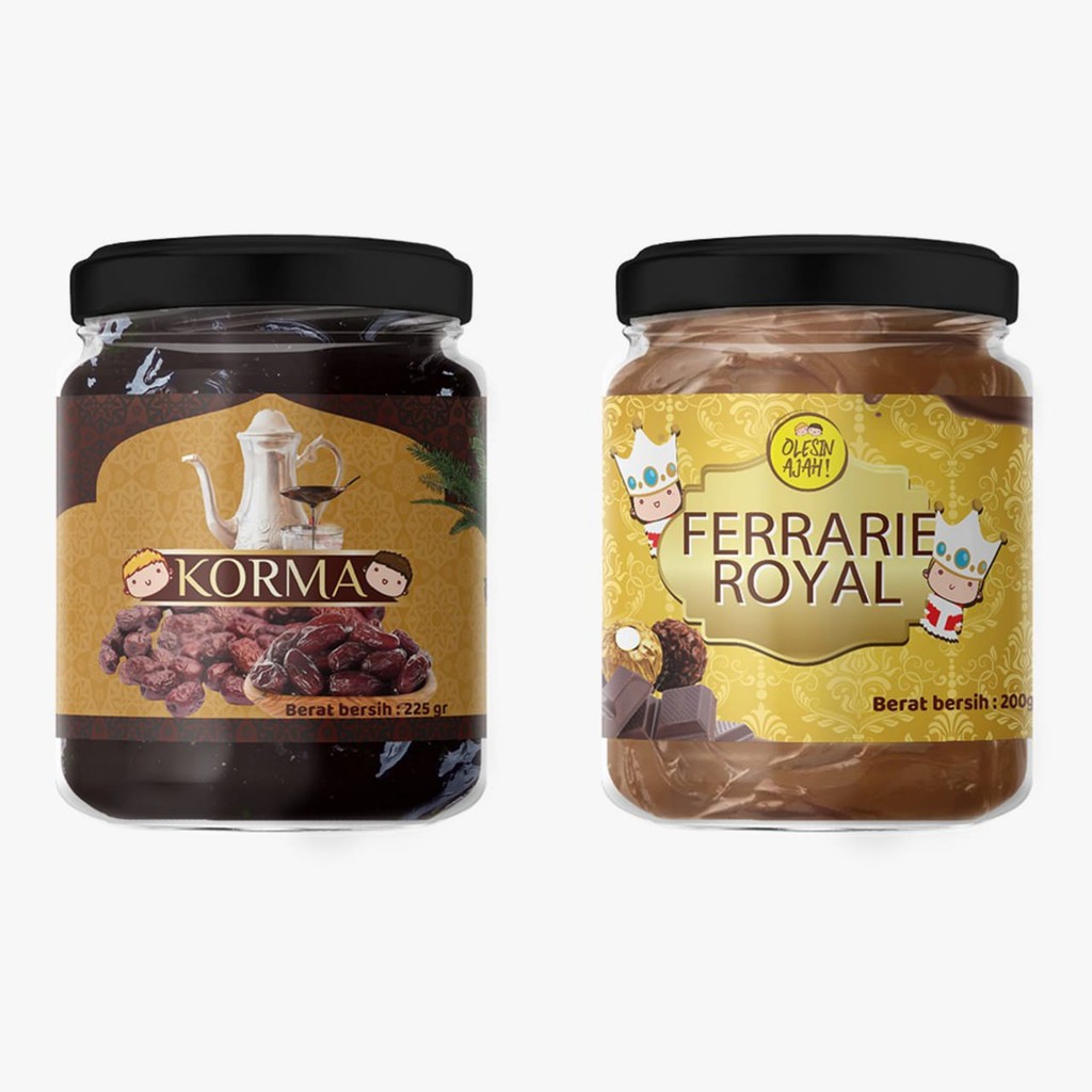 

Promo OlesinAjah Selai Korma 200Gr + Ferrarie Royal 200Gr