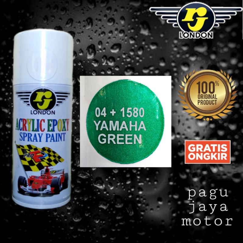 pilox candytone hijau yamaha green 04+1580 rj london 150cc pilok pylox cat semprot