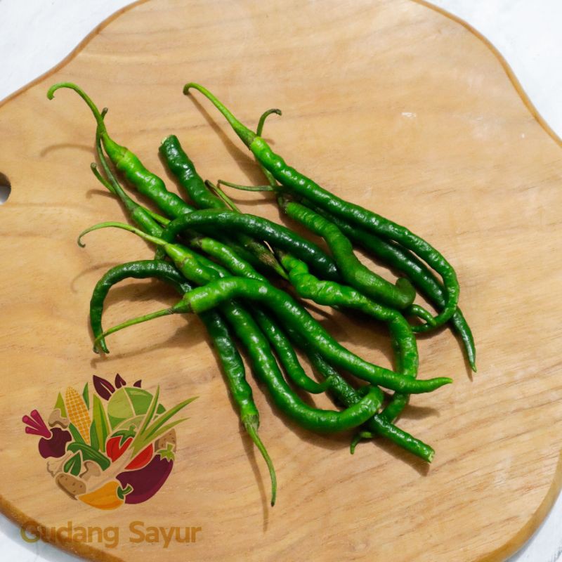 

Gudang Sayur - Cabe Keriting Hijau 100 Gram