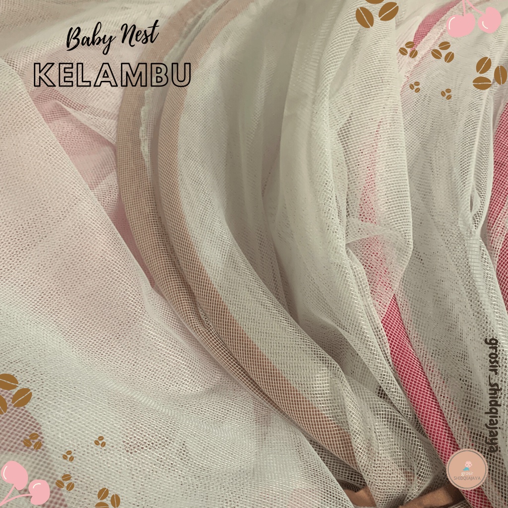 KELAMBU KASUR BAYI | KELAMBU BABYNEST MURAH/KELAMBU BAYI/KELAMBU READY/KELAMBU ANAK BAYI