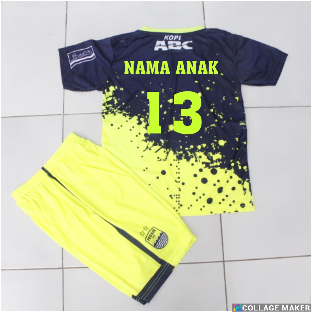 JERSEY PERSIB/SETELAN BAJU BOLA PERSIB BANDUNG USIA 2-12THN