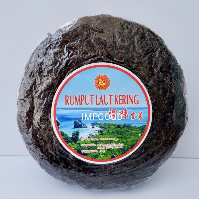 

TERBARU RUMPUT LAUT KERING / CICHAI 50 gram