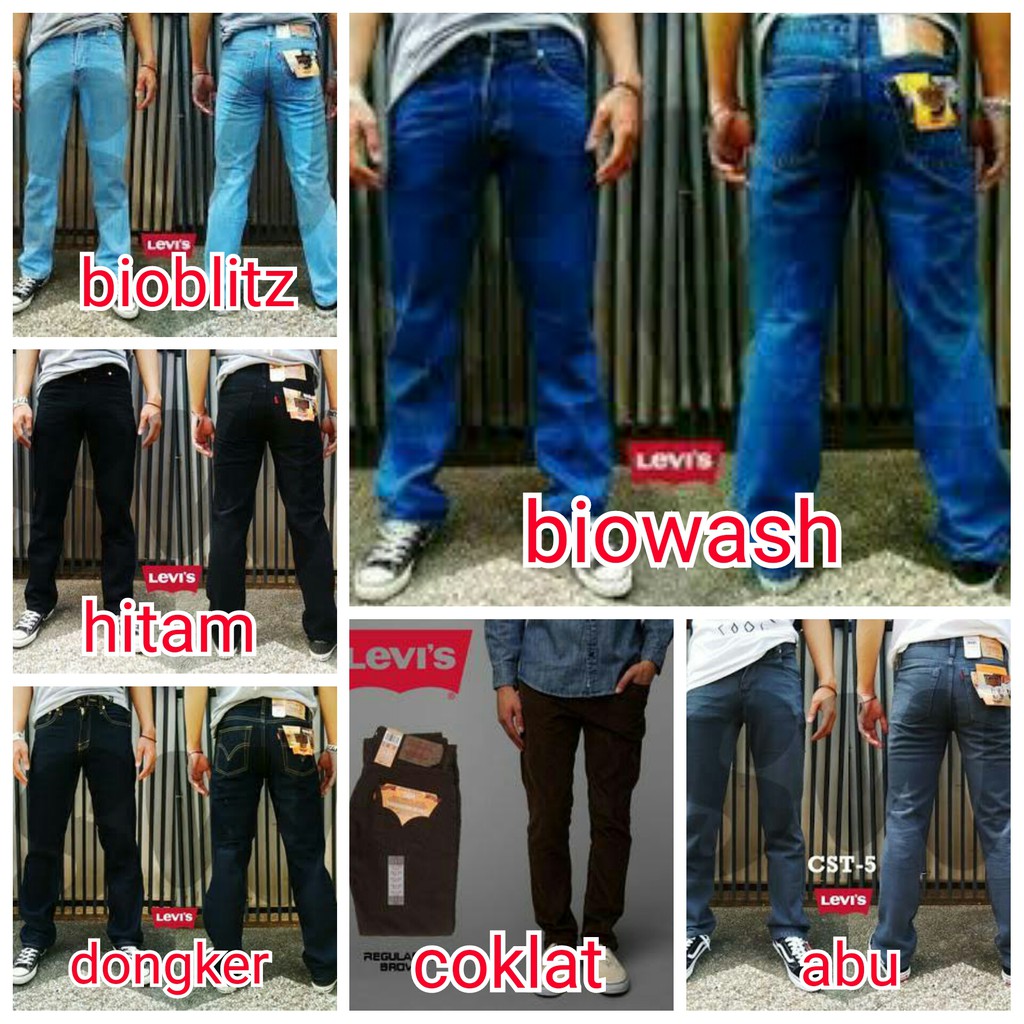 promocelana jeans pria standar levis celana jeans levis celana levis Celana Jeans X8G0