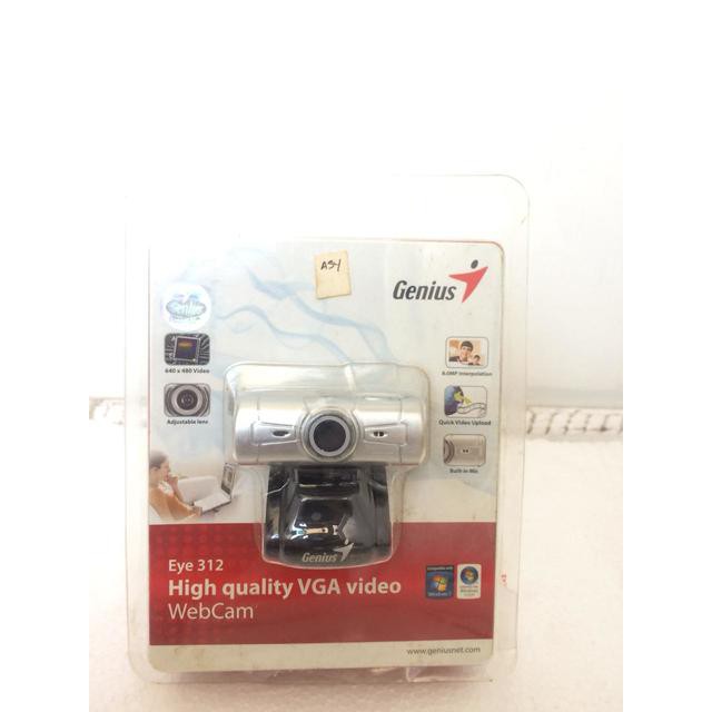Genius Eye 312 Webcam - Resolusi 1.3MP, USB