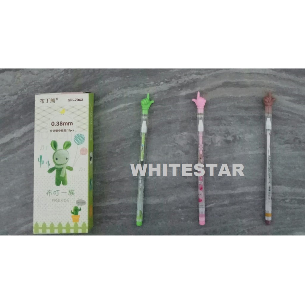 

pulpen / bolpen / pen bentuk jari / tangan