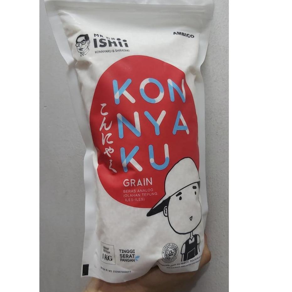 

Terbaik! Beras Shirataki 1000 gram / 1kg cocok untuk diet keto ~