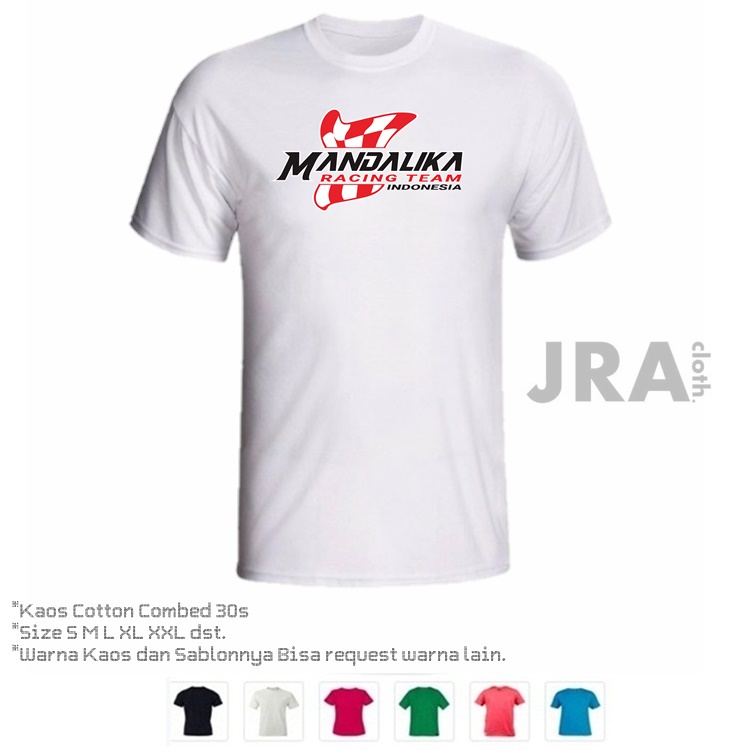 KAOS SHIRT BAJU MANDALIKA RACING TEAM INDONESIA MOTOGP