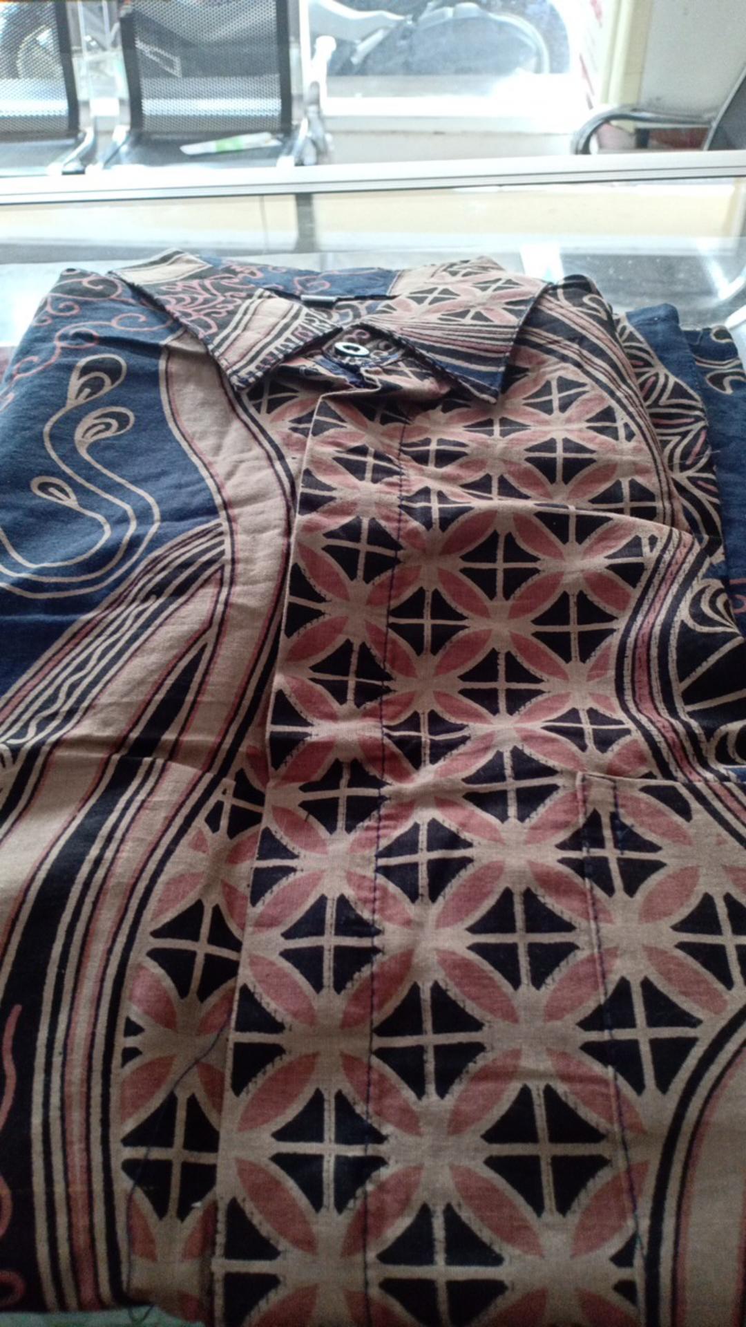 New Arrival Distro Batik Pria Sogan Hrb026 Batikaf Notoarto Batik Ipnu-ippnu Hem Pria Bel.