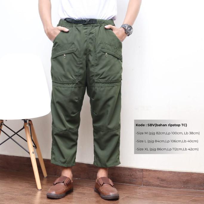 Star Seller Celana Sirwal Adventure Al Hanif - Sirwal Celana Gunung-Sirwal Tempur - Hijau Muda/Army,