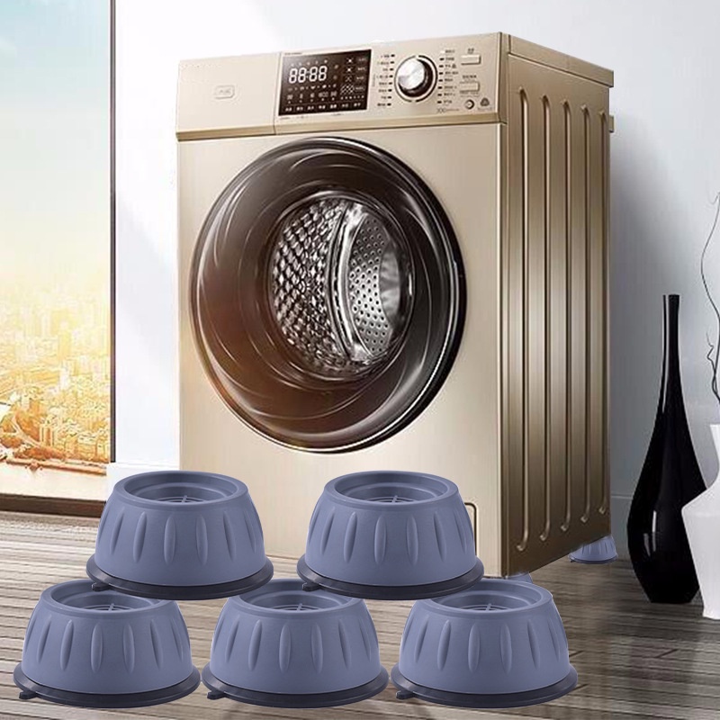 4pcs High Quality Washing Machine Anti Vibration Non Slip Pad for Treadmill ，Washing Machine ，Refrigerator ，Compressor ，Dryer， Fix Furniture