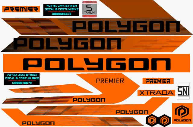 35+ Trend Terbaru Stiker Polygon Premier 5