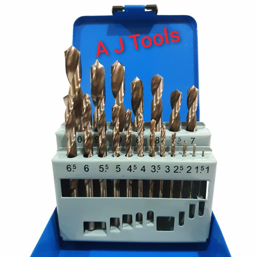 Mata Bor Besi 19 Pcs Drill Bits Set BENZ WERKZ
