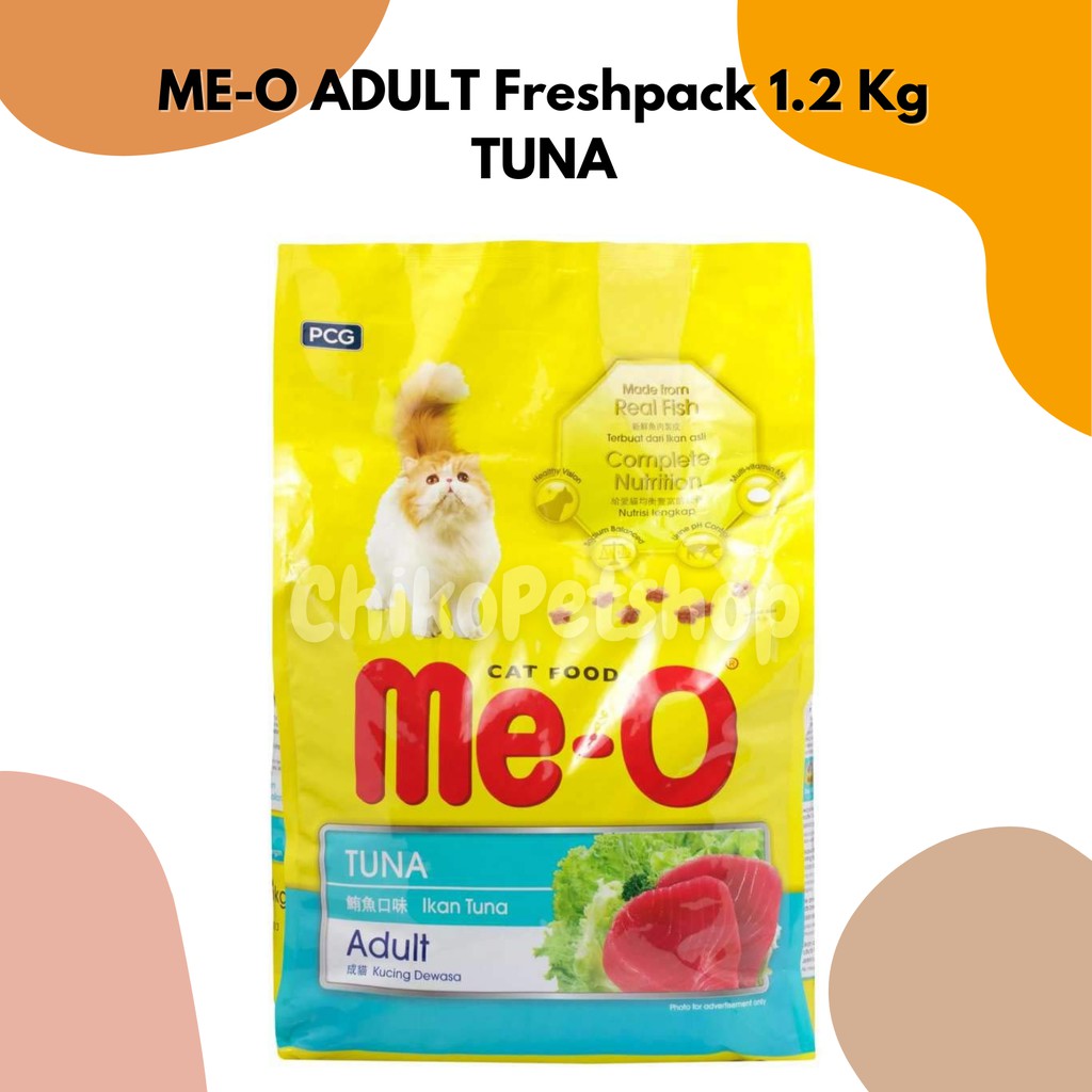 ME-O ADULT ALL VARIANT Makanan Kucing Semua Rasa MEO FRESHPACK 1.2 Kg &amp; 1.1 Kg