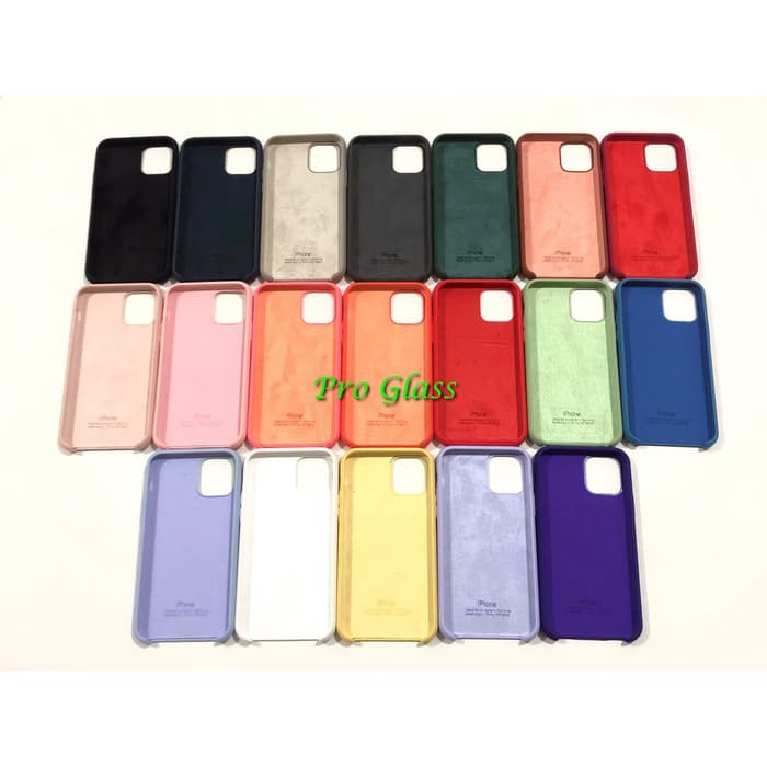 C201 IPhone 11 Silicon Leather Case Silicone Premium