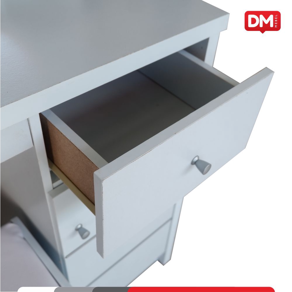 Meja Rias Sliding OVAL PRASADA MR 866 KC - DM Mebel