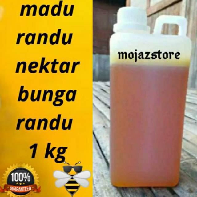 

(COD)500gr-1kg madu randu row honney