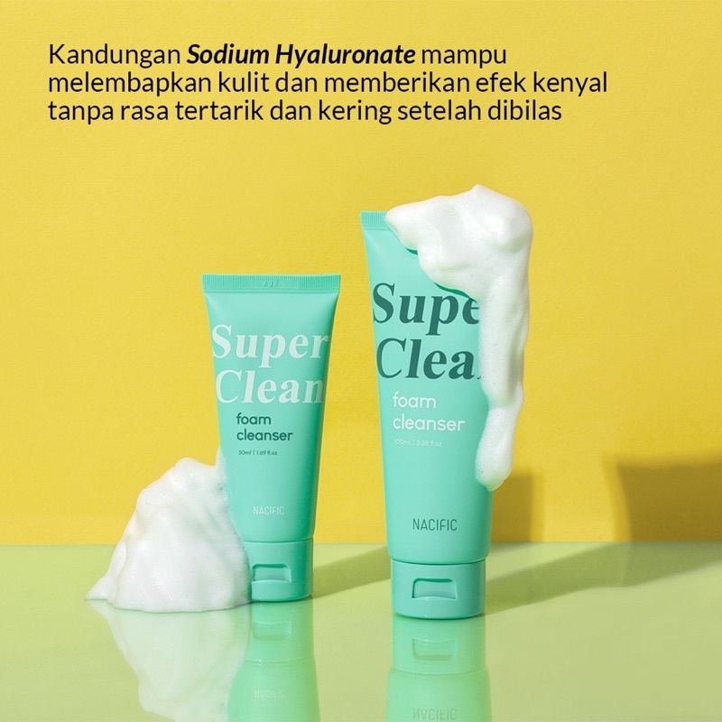 Nacific Super Clean Foam Cleanser 100ml