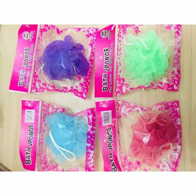 Spons Mandi Murah/Spons Mandi Bulat/Spons Shower Mandi