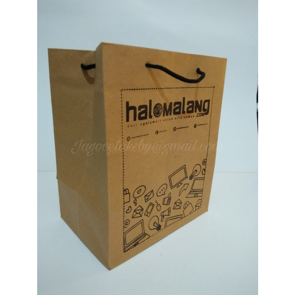 

PAPERBAG kecil Sablon PxLxT tas kado paper bag souvenir godybag craft tumpeng mini papercraft surabaya grosir kemasan tas kertas tas coklat polos brownis tas nasi boxsepatu tashitam boxnasi bento putih sepatu boxbento tas nasi kotak