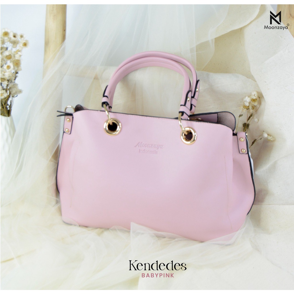 Moonzaya Tas Wanita KENDEDES Bahan Miniso Original